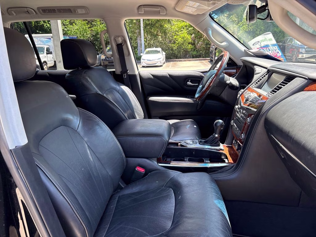 2016 Black Obsidian INFINITI QX80 Base RWD SUV