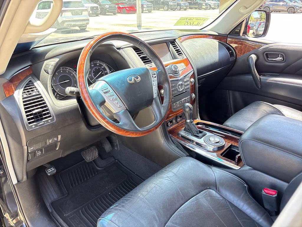 2016 Black Obsidian INFINITI QX80 Base RWD SUV