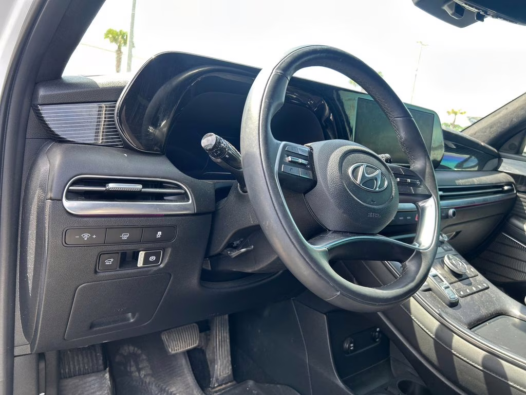 2024 Hyper White Hyundai Palisade Calligraphy Night Edition AWD SUV