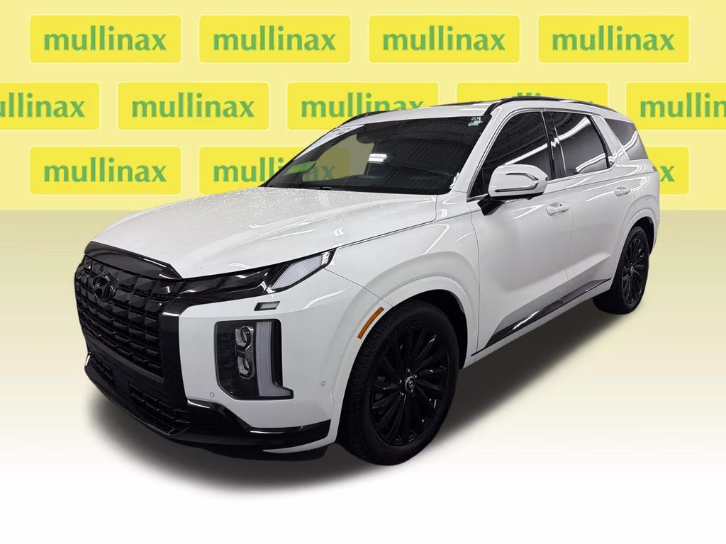 2024 Hyper White Hyundai Palisade Calligraphy Night Edition AWD SUV