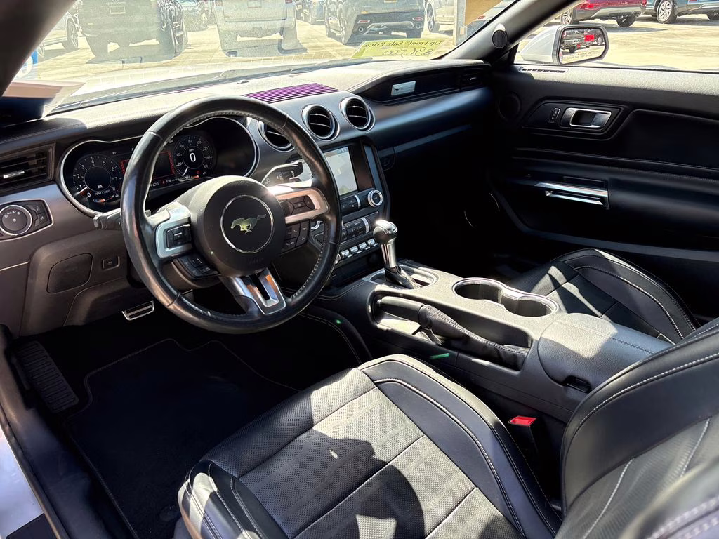 2019 Ingot Silver Ford Mustang GT Premium RWD Convertible