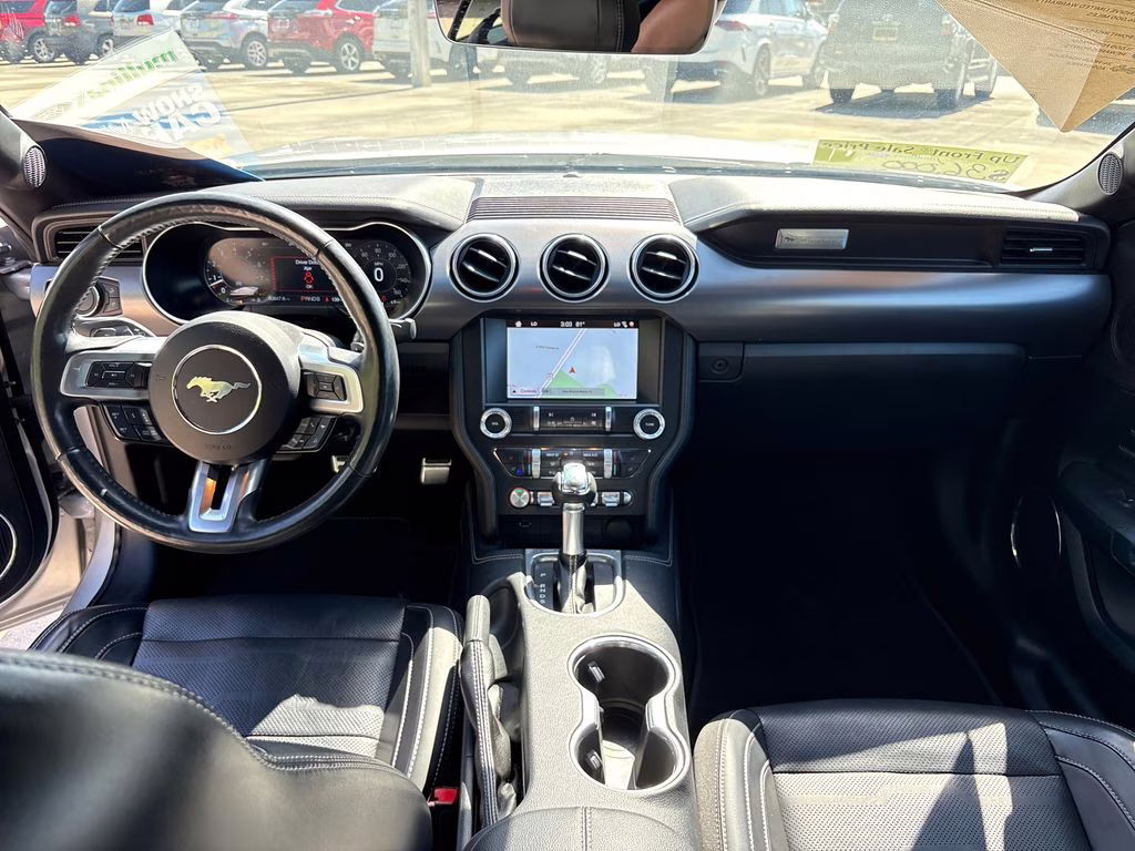 2019 Ingot Silver Ford Mustang GT Premium RWD Convertible