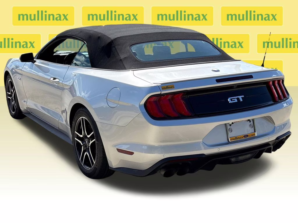 2019 Ingot Silver Ford Mustang GT Premium RWD Convertible