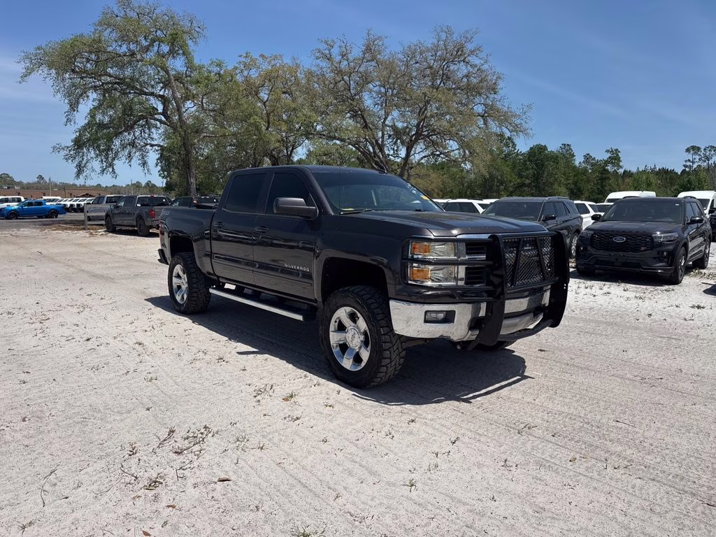 2015 Tungsten Metallic Chevrolet Silverado 1500 LT LT2 4X4 Truck