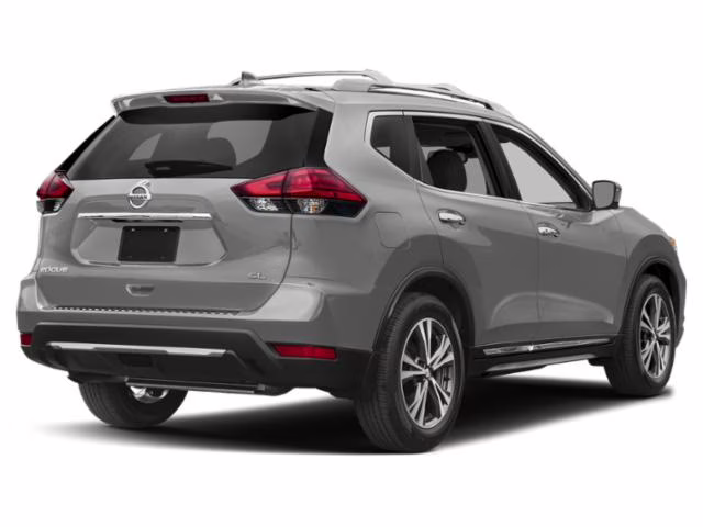 2018 Pearl White Nissan Rogue SL FWD SUV