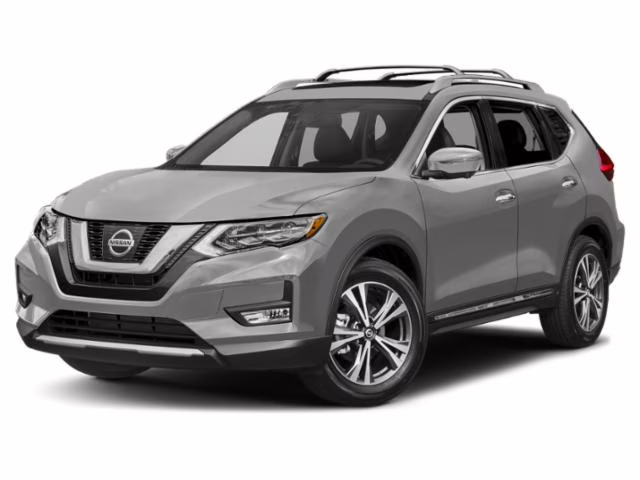 2018 Pearl White Nissan Rogue SL FWD SUV