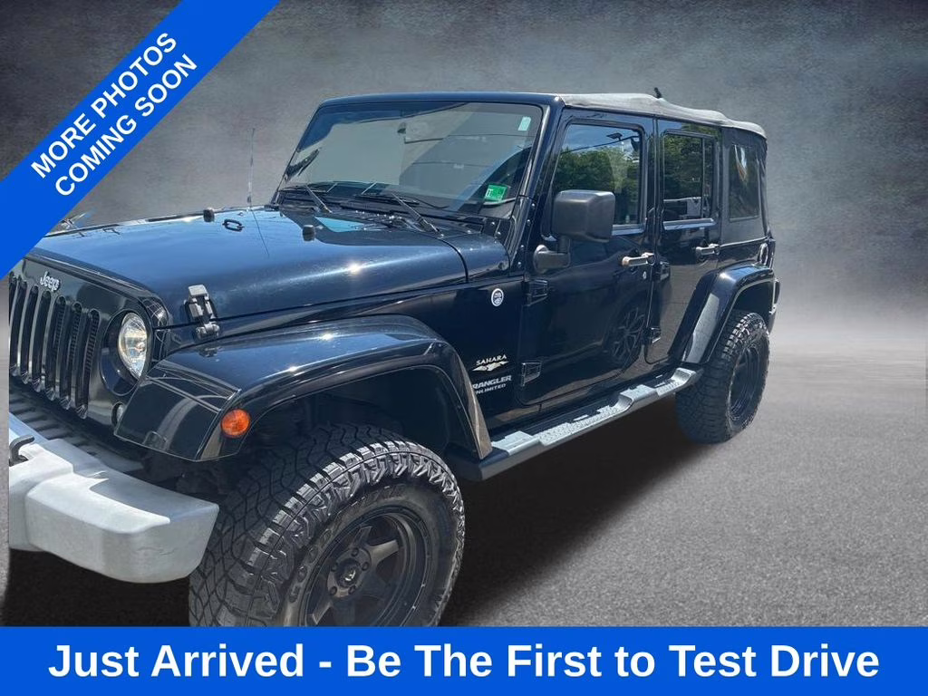 2015 Black Clearcoat Jeep Wrangler Unlimited Sahara 4X4 SUV