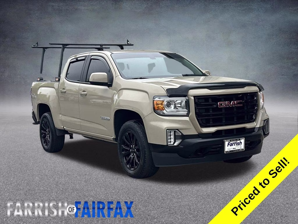 2022 Desert Sand Metallic GMC Canyon Elevation RWD Truck