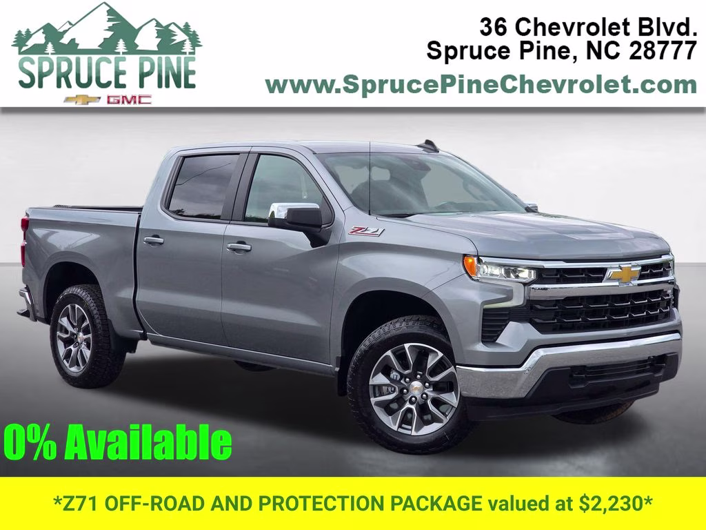 2026 Sterling Gray Metallic Chevrolet Silverado 1500 LT 4X4 Truck