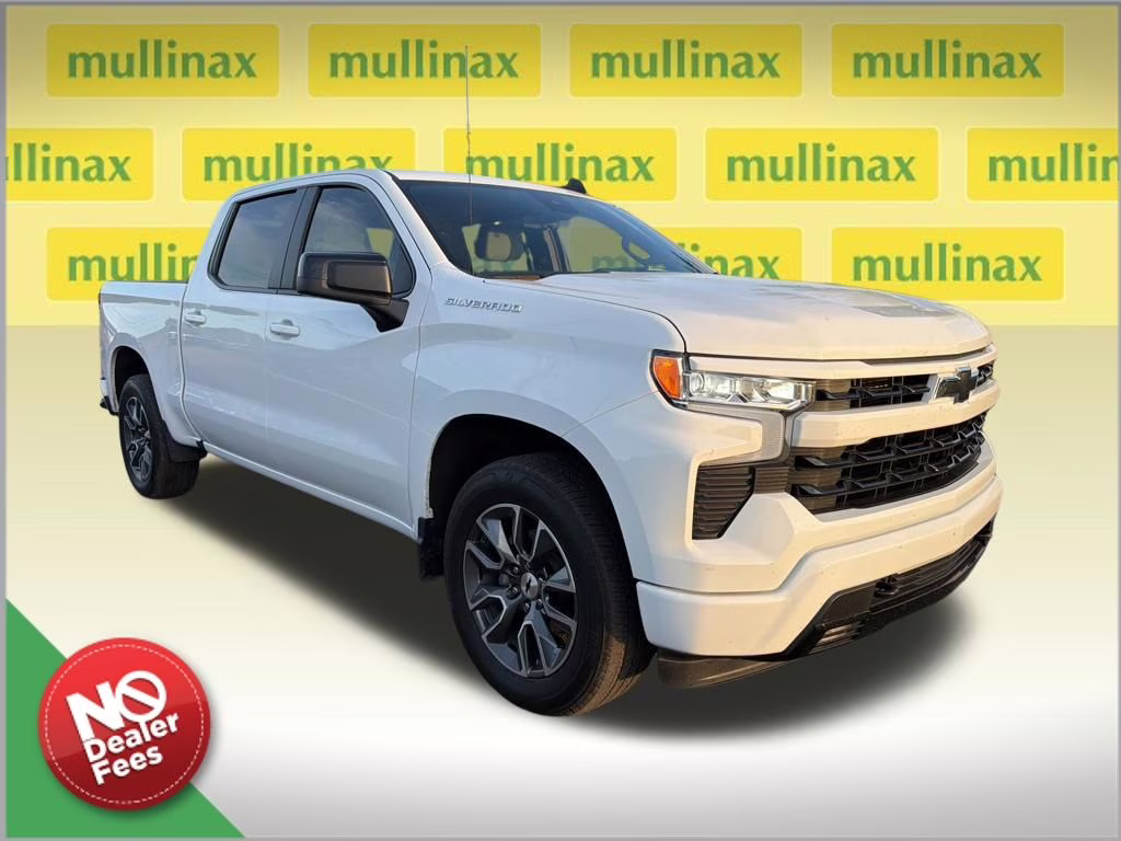 2025 Summit White Chevrolet Silverado 1500 RST RWD Truck