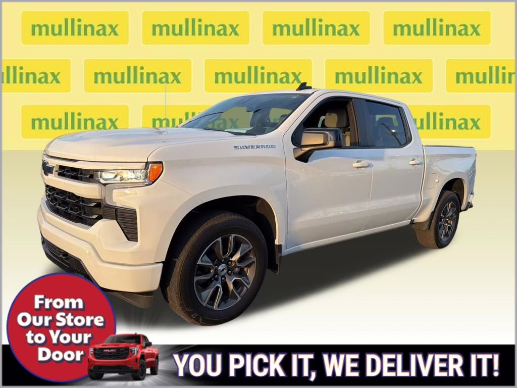 2025 Summit White Chevrolet Silverado 1500 RST RWD Truck