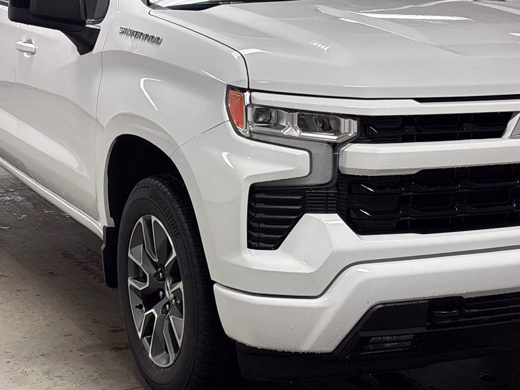 2025 Summit White Chevrolet Silverado 1500 RST RWD Truck