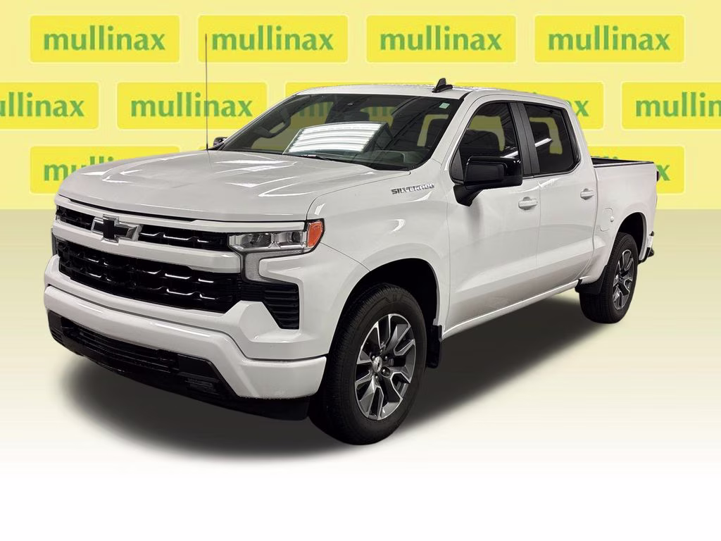 2025 Summit White Chevrolet Silverado 1500 RST RWD Truck