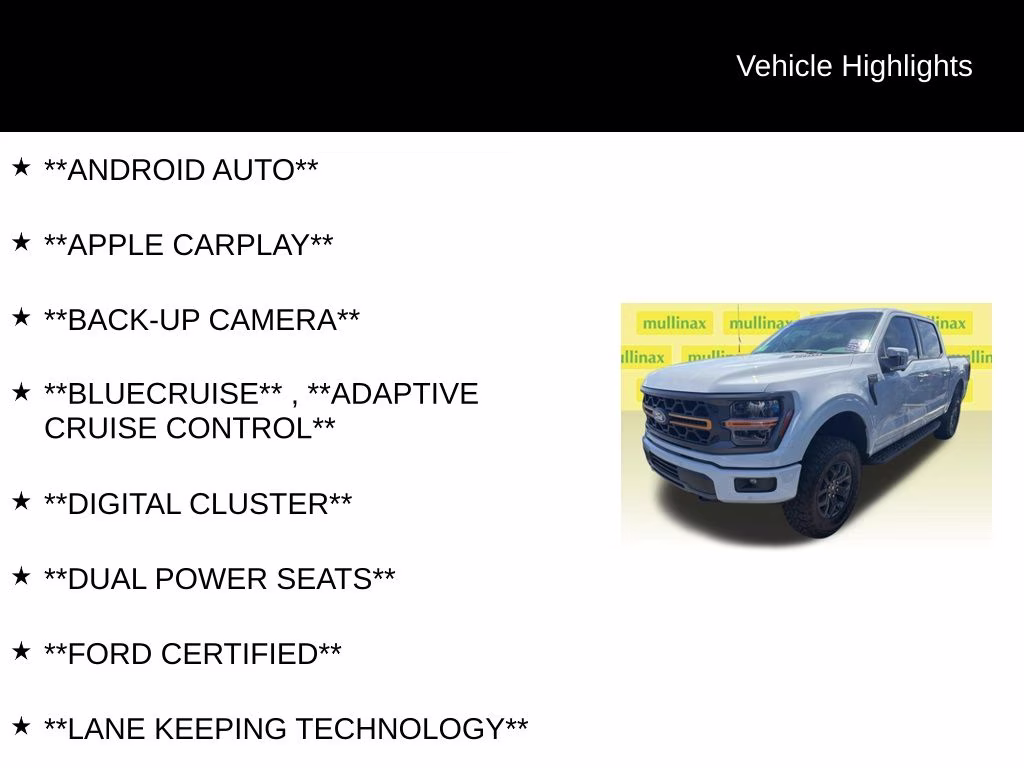2026 Avalanche Ford F-150 Tremor 4X4 Truck