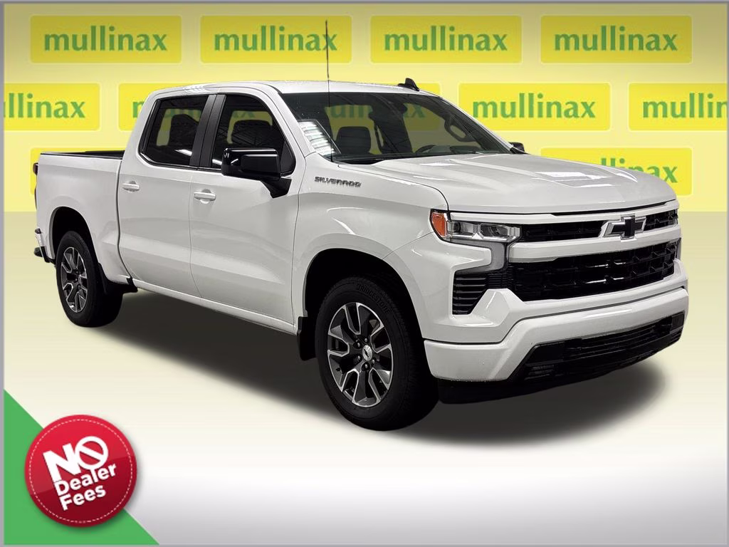 2025 Summit White Chevrolet Silverado 1500 RST RWD Truck