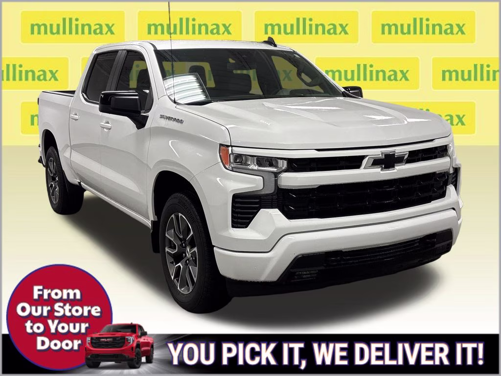 2025 Summit White Chevrolet Silverado 1500 RST RWD Truck