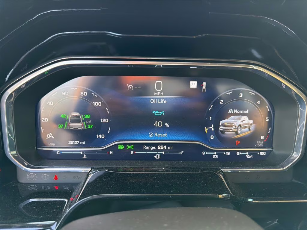 2025 Summit White Chevrolet Silverado 1500 RST RWD Truck