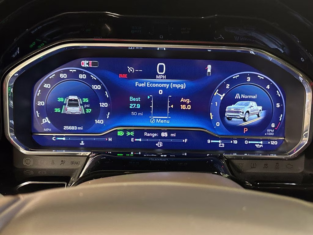 2025 Summit White Chevrolet Silverado 1500 RST RWD Truck
