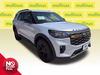 2026 Space White Metallic Ford Explorer Tremor 4X4 SUV
