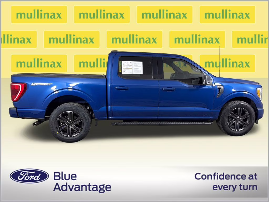 2022 Blue Metallic Ford F-150 XLT RWD Truck