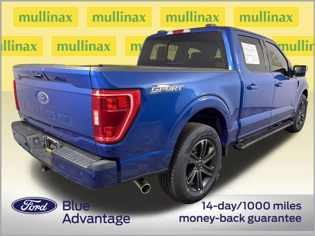 2022 Blue Metallic Ford F-150 XLT RWD Truck