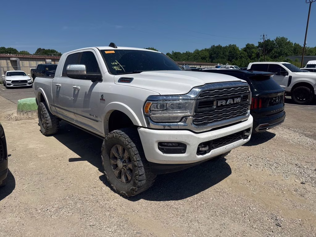2022 Bright White Clearcoat Ram 2500 Limited 4X4 Truck