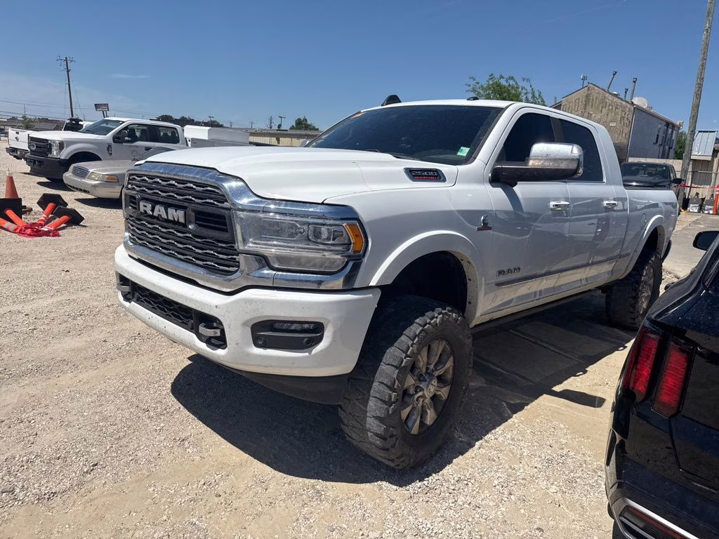2022 Bright White Clearcoat Ram 2500 Limited 4X4 Truck
