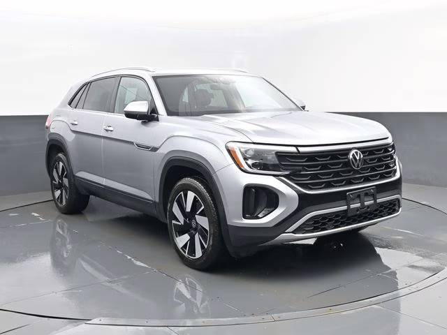 2024 Gray Volkswagen Atlas Cross Sport 2.0T SE w/Technology AWD SUV