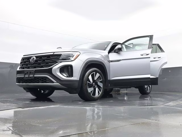 2024 Gray Volkswagen Atlas Cross Sport 2.0T SE w/Technology AWD SUV