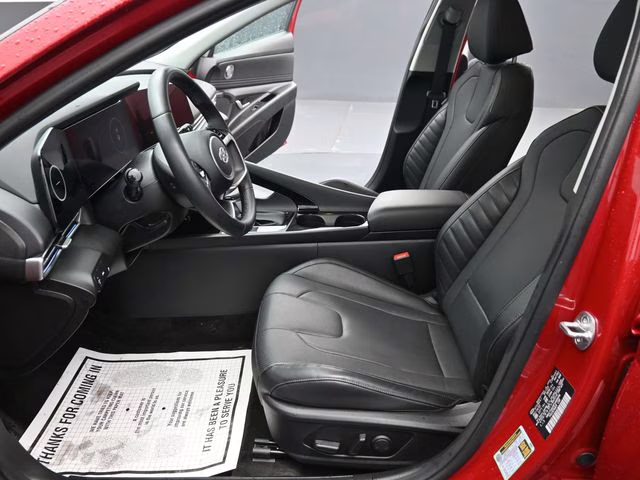 2023 Scarlet Red Pearl Hyundai Elantra Limited FWD Sedan