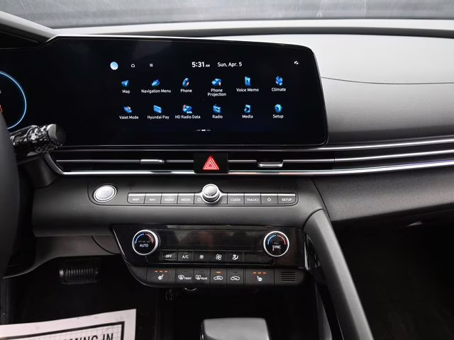 2023 Scarlet Red Pearl Hyundai Elantra Limited FWD Sedan