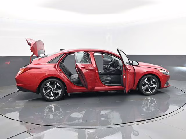2023 Scarlet Red Pearl Hyundai Elantra Limited FWD Sedan