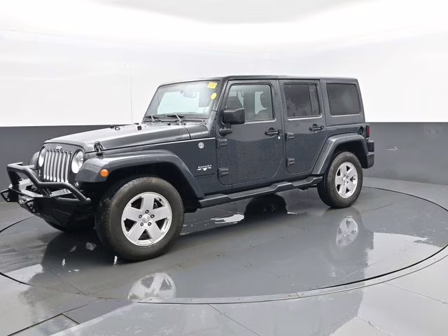 2016 Rhino Clearcoat Jeep Wrangler Unlimited Sahara 4X4 SUV
