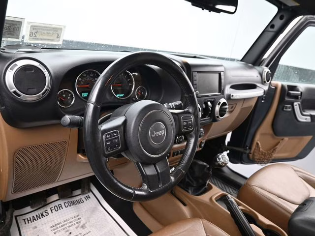 2016 Rhino Clearcoat Jeep Wrangler Unlimited Sahara 4X4 SUV