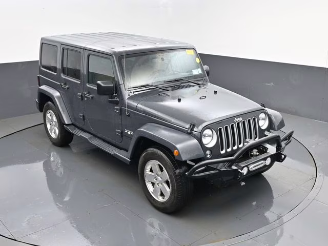 2016 Rhino Clearcoat Jeep Wrangler Unlimited Sahara 4X4 SUV