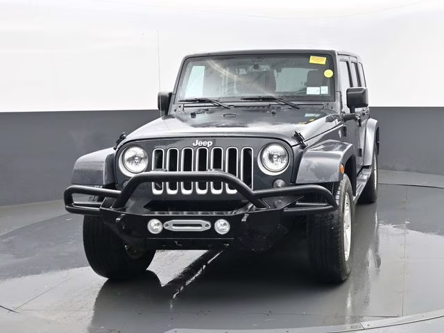 2016 Rhino Clearcoat Jeep Wrangler Unlimited Sahara 4X4 SUV