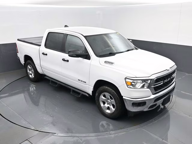2023 Bright White Clearcoat Ram 1500 Big Horn/Lone Star 4X4 Truck