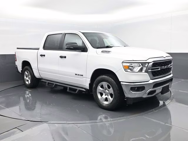 2023 Bright White Clearcoat Ram 1500 Big Horn/Lone Star 4X4 Truck