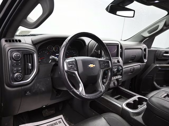 2021 Black Chevrolet Silverado 1500 LTZ 4X4 Truck