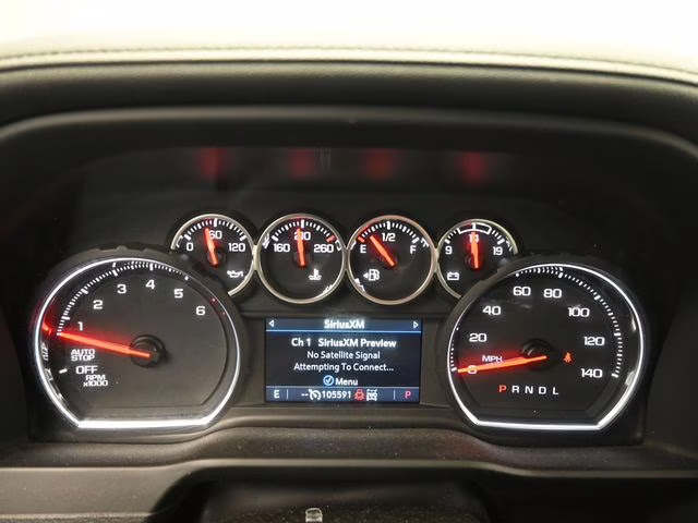 2021 Black Chevrolet Silverado 1500 LTZ 4X4 Truck