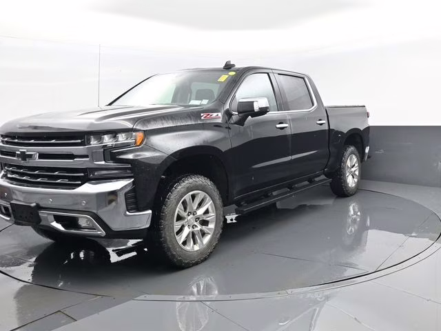 2021 Black Chevrolet Silverado 1500 LTZ 4X4 Truck