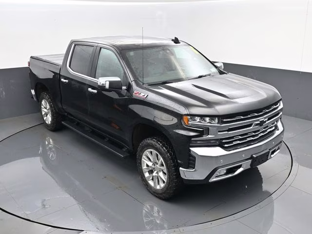 2021 Black Chevrolet Silverado 1500 LTZ 4X4 Truck