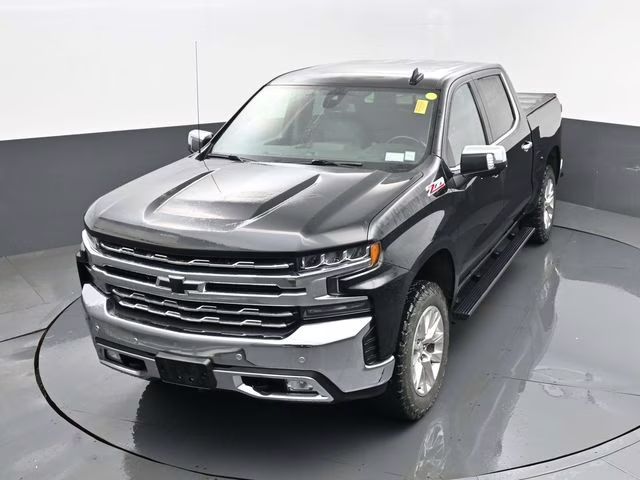 2021 Black Chevrolet Silverado 1500 LTZ 4X4 Truck