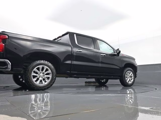 2021 Black Chevrolet Silverado 1500 LTZ 4X4 Truck