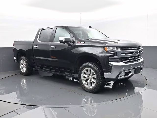 2021 Black Chevrolet Silverado 1500 LTZ 4X4 Truck