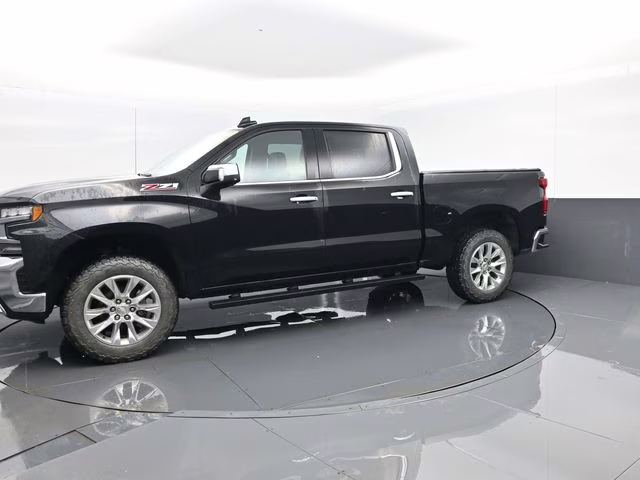 2021 Black Chevrolet Silverado 1500 LTZ 4X4 Truck
