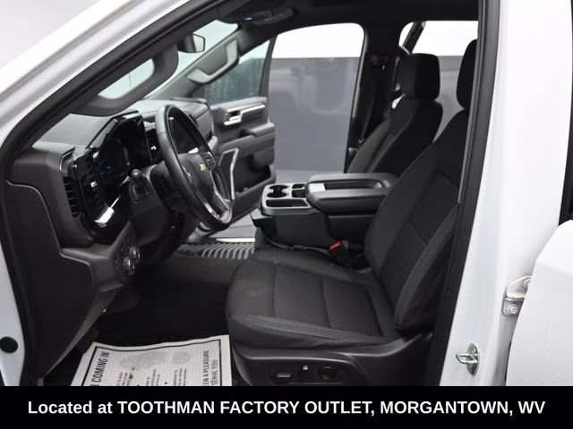 2024 Summit White Chevrolet Silverado 1500 LT 4X4 Truck