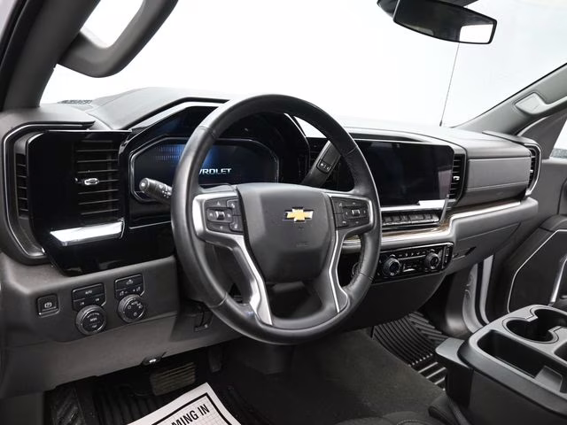 2024 Summit White Chevrolet Silverado 1500 LT 4X4 Truck