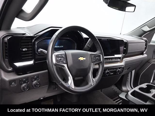 2024 Summit White Chevrolet Silverado 1500 LT 4X4 Truck