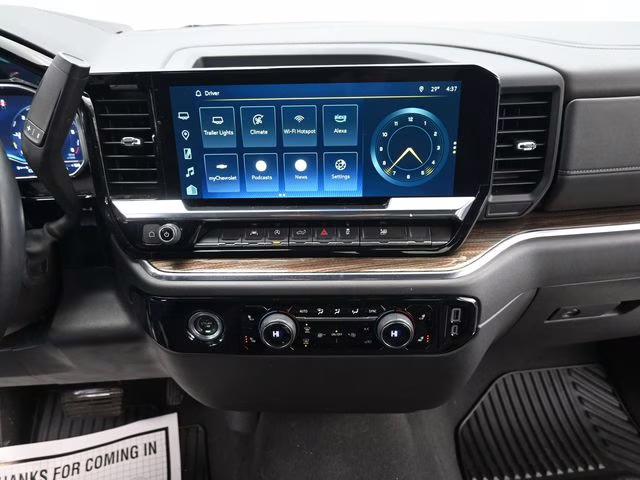 2024 Summit White Chevrolet Silverado 1500 LT 4X4 Truck